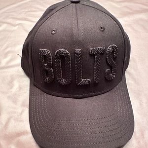 Bolts black cap hat new hat
